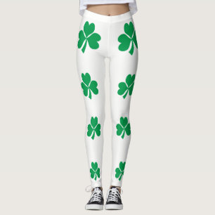 Flagge Irlands Kleeblatt Leggings