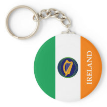 Flagge Irlands mit Wappen