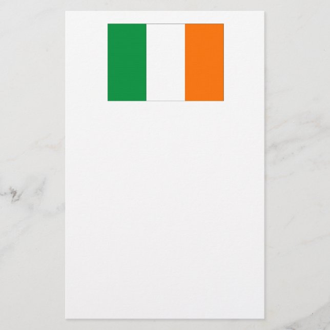 Flagge Irlands/St. Patrick's Day Briefpapier (Vorderseite)