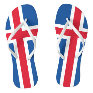 Flagge Islands Flip Flops