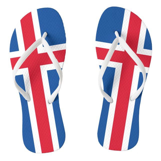 Flagge Islands Flip Flops (Fußbett)
