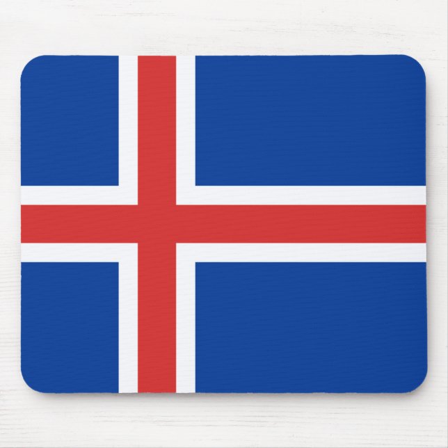 Flagge Islands Mousepad (Vorne)