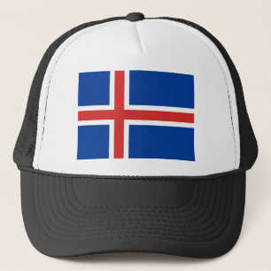Flagge Islands Truckerkappe