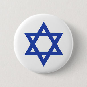 Flagge Israels Button