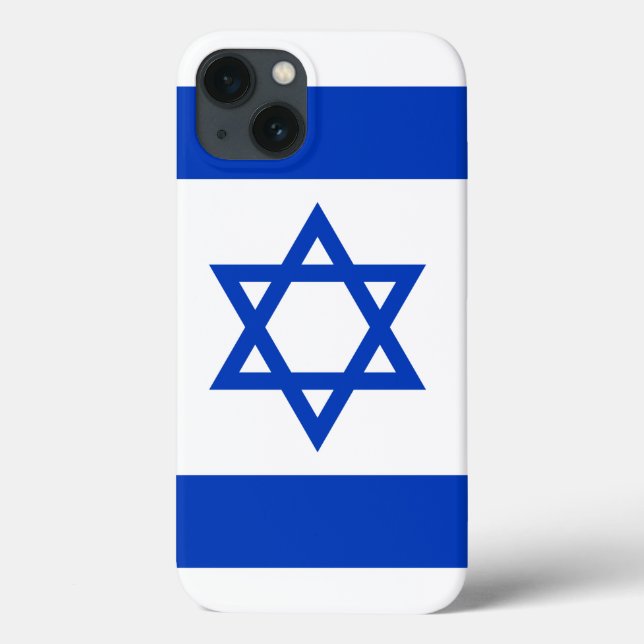 Flagge Israels Case-Mate iPhone Hülle (Rückseite)