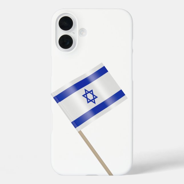 Flagge Israels Case-Mate iPhone Hülle (Rückseite)
