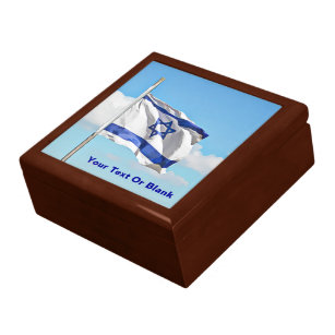 Flagge Israels Erinnerungskiste