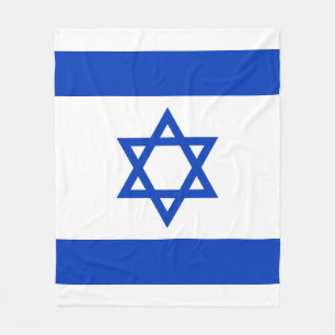 Flagge Israels Fleecedecke
