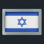 Flagge Israels Gürtelschnalle<br><div class="desc">Flagge Israels Gürtelschnalle</div>