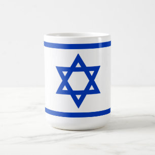 Flagge Israels Kaffeetasse