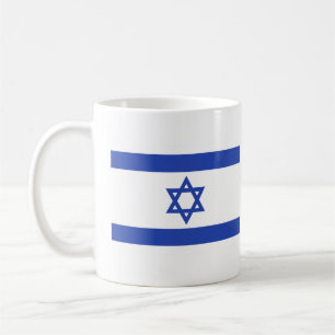 Flagge Israels Kaffeetasse