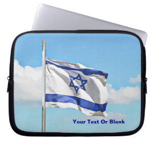 Flagge Israels Laptopschutzhülle