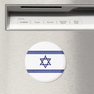 Flagge Israels Magnet