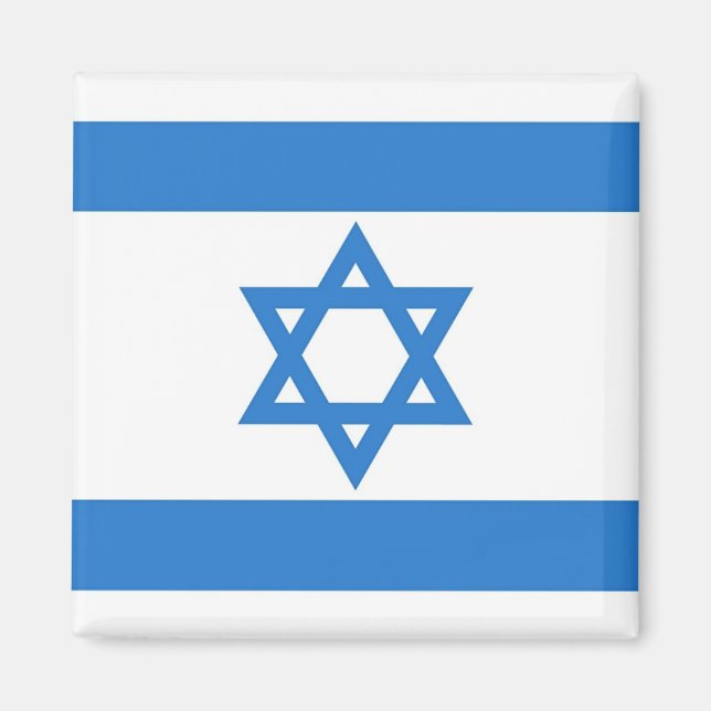 Flagge Israels Magnet (Vorne)
