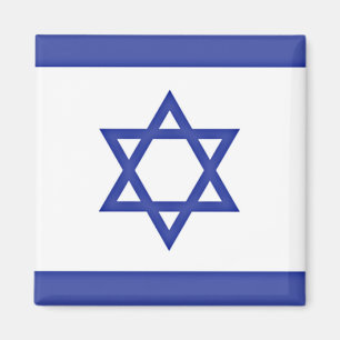 Flagge Israels Magnet