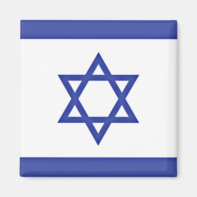 Flagge Israels Magnet (Vorne)