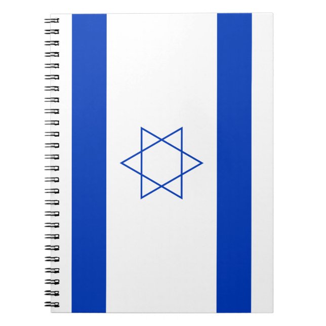 Flagge Israels Notizblock (Vorderseite)