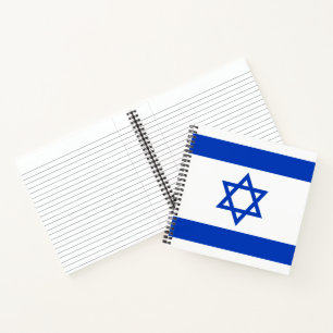 Flagge Israels Notizbuch
