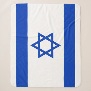 Flagge Israels Sherpadecke