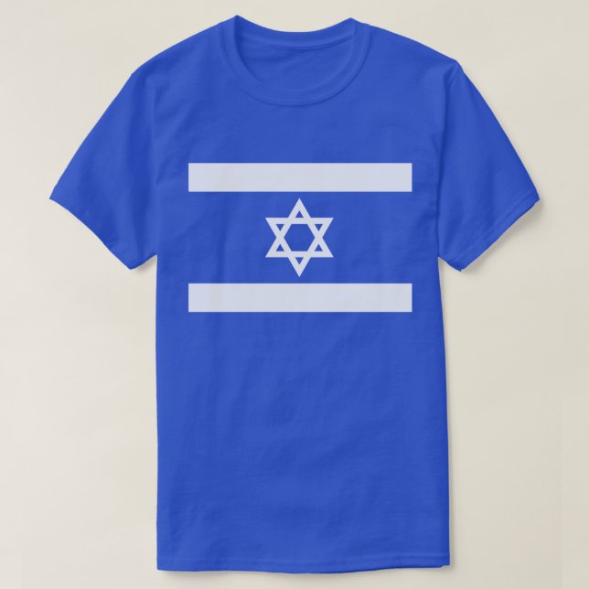 Flagge Israels T-Shirt (Design vorne)