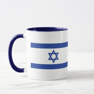 Flagge Israels Tasse