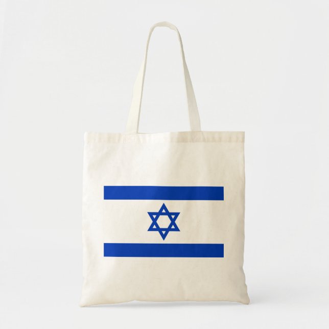Flagge Israels Tragetasche (Vorne)