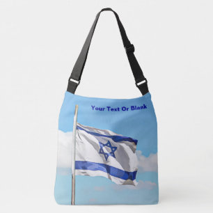 Flagge Israels Tragetaschen Mit Langen Trägern