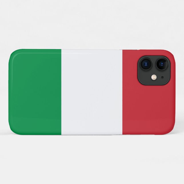 Flagge Italiens Case-Mate iPhone Hülle (Rückseite (Horizontal))