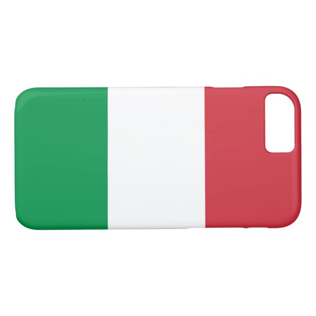 Flagge Italiens Case-Mate iPhone Hülle (Rückseite (Horizontal))