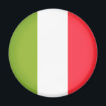 Flagge Italiens Magnet<br><div class="desc">Flagge von Italien Emoji. Emoji art Version 2 von EmojiOne. Lizenziert unter Creative Commons (CC-BY 4.0).</div>