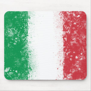 Flagge Italiens Mousepad