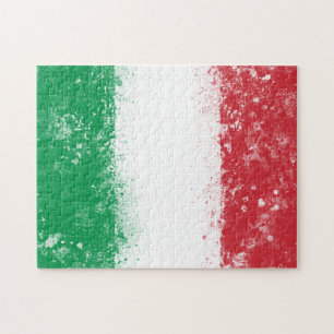 Flagge Italiens Puzzle