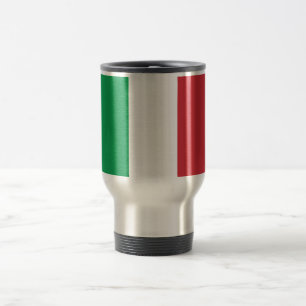 Flagge Italiens Reisebecher