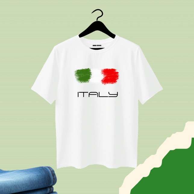 Flagge Italiens T-Shirt (Von Creator hochgeladen)