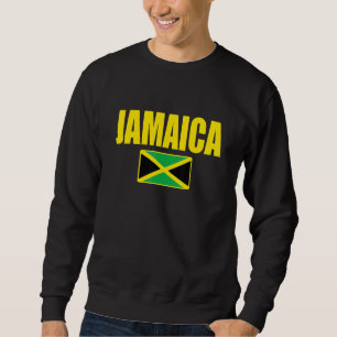 Flagge Jamaika Cool jamaikanische Flaggen Männer F Sweatshirt