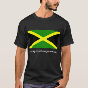 Flagge Jamaika, www.ignitechangenow.org T-Shirt