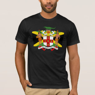 Flagge Jamaikas - Angepasster T - Shirt des Arms