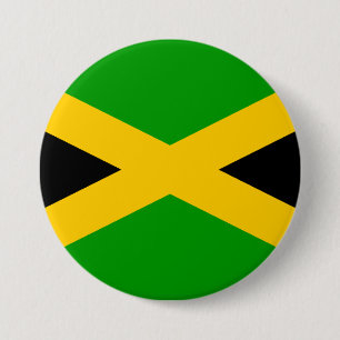 Flagge Jamaikas Button