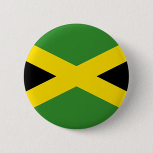 Flagge Jamaikas Button