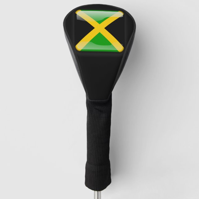 Flagge Jamaikas Golf Headcover (Vorderseite)