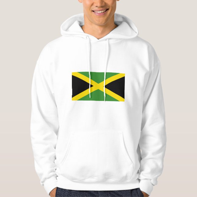 Flagge Jamaikas Hoodie (Vorderseite)
