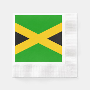 Flagge Jamaikas Serviette