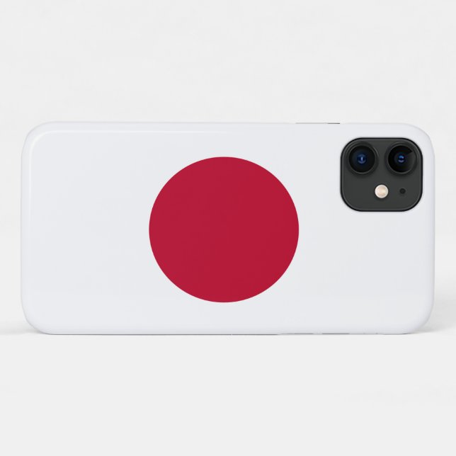 Flagge Japans Case-Mate iPhone Hülle (Rückseite (Horizontal))