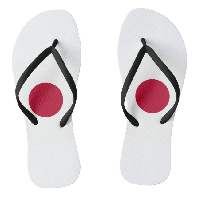 Flagge Japans Flip Flops (Fußbett)