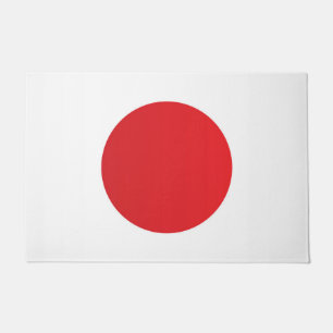 Flagge Japans Fußmatte