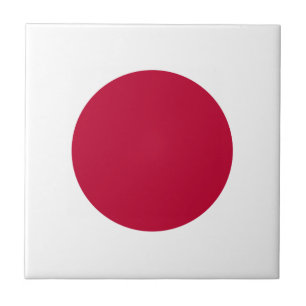 Flagge Japans Keramikfliese