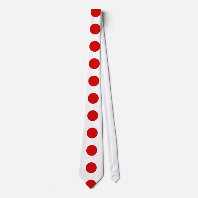 Flagge Japans Krawatte (Vorderseite)