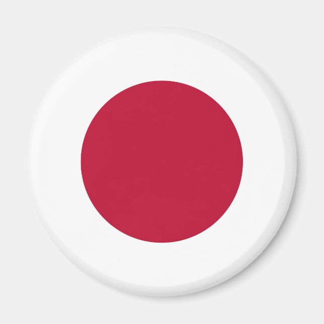 Flagge Japans Magnet (Vorne)