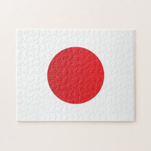 Flagge Japans Puzzle