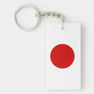 Flagge Japans Schlüsselanhänger